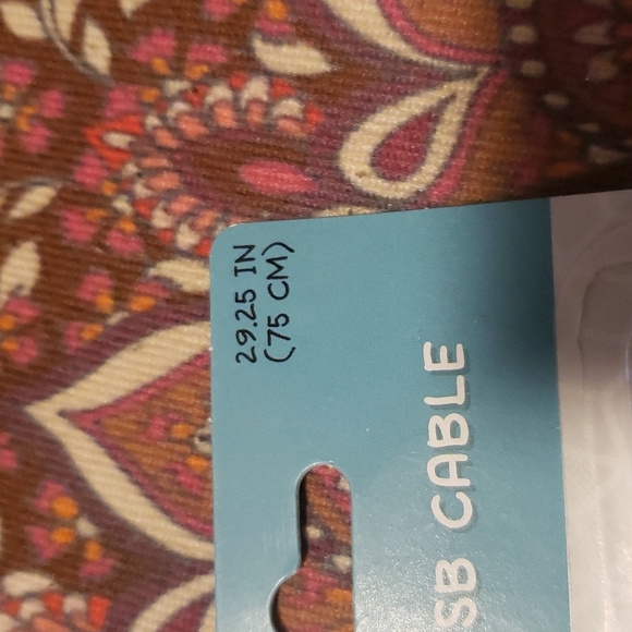 Pineapple Ear Buds Micro USB Cable Yellow Earphone Headphone Charging Cable - Picture 8 of 9